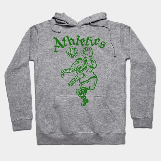 Vintage Oakland A's Hoodie by onimod